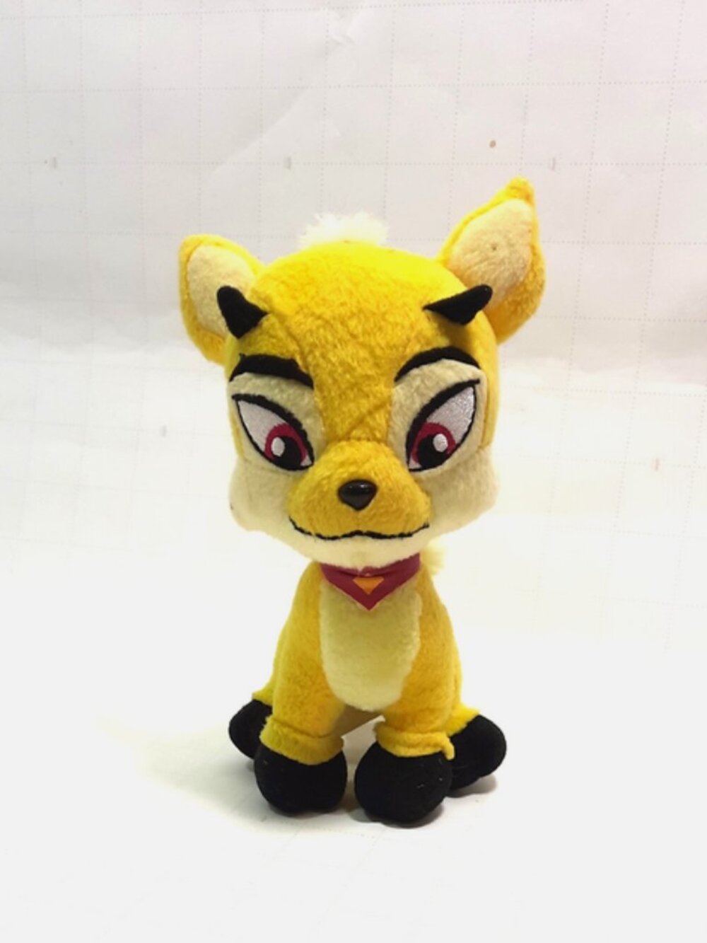 Neopets Yellow Ixi Plushie Goat Stuffed Animal 2004 5" No tags